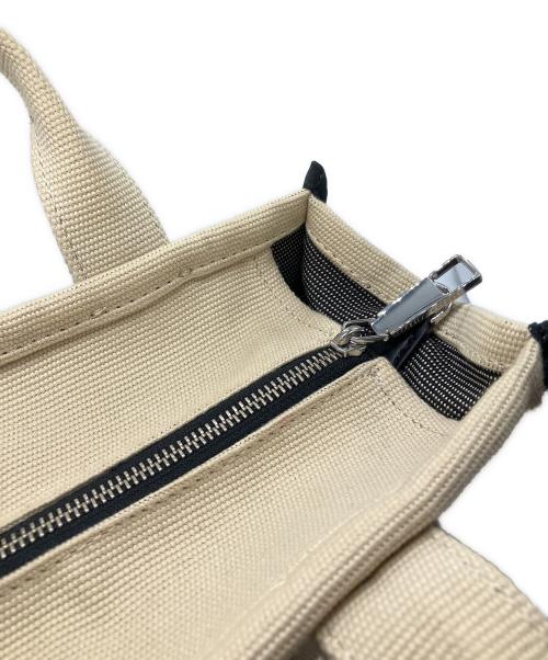 MARC JACOBS（マークジェイコブズ）MARC JACOBS (マークジェイコブズ) ザ　ジャカード トート バッグ　2Wayバッグ アイボリーの古着・服飾アイテム