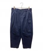ALPHAアルファ）の古着「OFFICERS 2TUCK CHINO」｜ネイビー