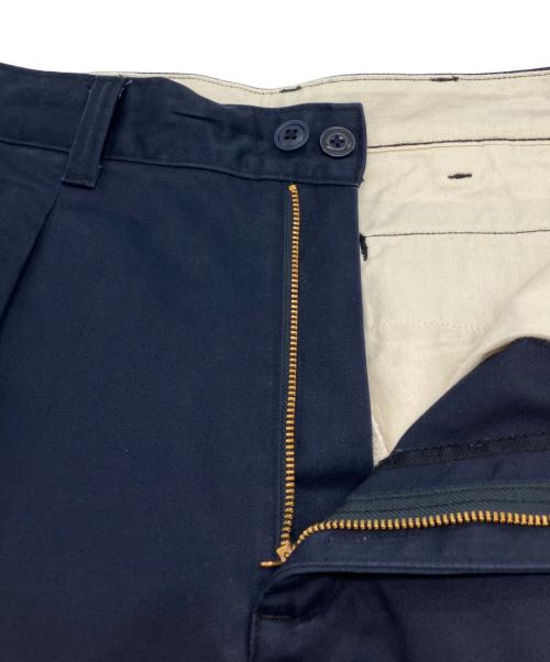 ALPHA（アルファ）ALPHA (アルファ) OFFICERS 2TUCK CHINO ネイビー サイズ:Ｍの古着・服飾アイテム