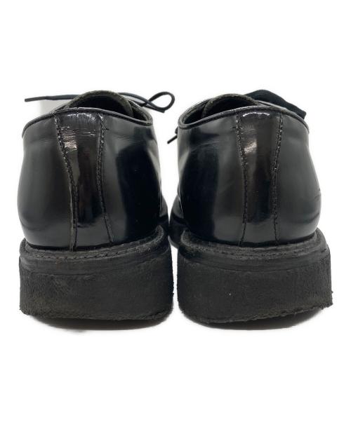 KIDS LOVE GAITE（キッズラブゲイト）KIDS LOVE GAITE (キッズラブゲイト) プレーントゥシューズ ブラック サイズ:8の古着・服飾アイテム