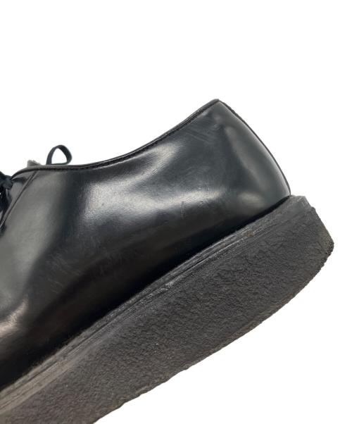 KIDS LOVE GAITE（キッズラブゲイト）KIDS LOVE GAITE (キッズラブゲイト) プレーントゥシューズ ブラック サイズ:8の古着・服飾アイテム