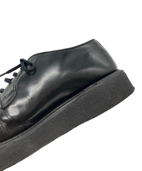 KIDS LOVE GAITE（キッズラブゲイト）KIDS LOVE GAITE (キッズラブゲイト) プレーントゥシューズ ブラック サイズ:8の古着・服飾アイテム