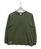 WTAPSダブルタップス）の古着「23SS INGREDIENTS LS COTTON」｜カーキ