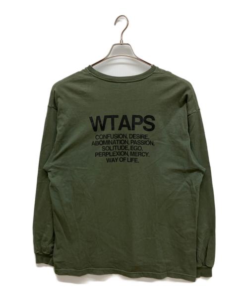 WTAPS（ダブルタップス）WTAPS (ダブルタップス) 23SS INGREDIENTS LS COTTON カーキ サイズ:x02の古着・服飾アイテム