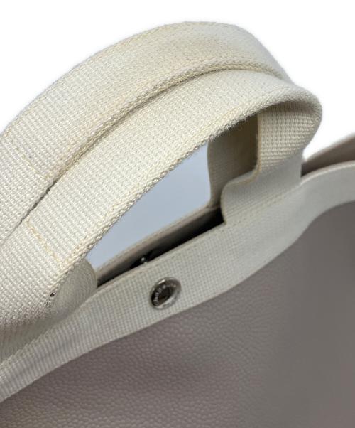 Herve Chapelier（エルベシャプリエ）Herve Chapelier (エルベシャプリエ) 707GP 　Mサイズ　リュクス舟形レザートートバッグ　マスティック マスティックの古着・服飾アイテム