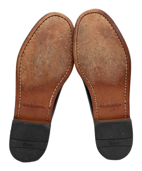 G.H.BASS&CO.（ジー・エイチ・バス・コー）G.H.BASS&CO. (ジー・エイチ・バス・コー) LAYTONタッセルキルトローファー ブラック サイズ:10　1/2の古着・服飾アイテム