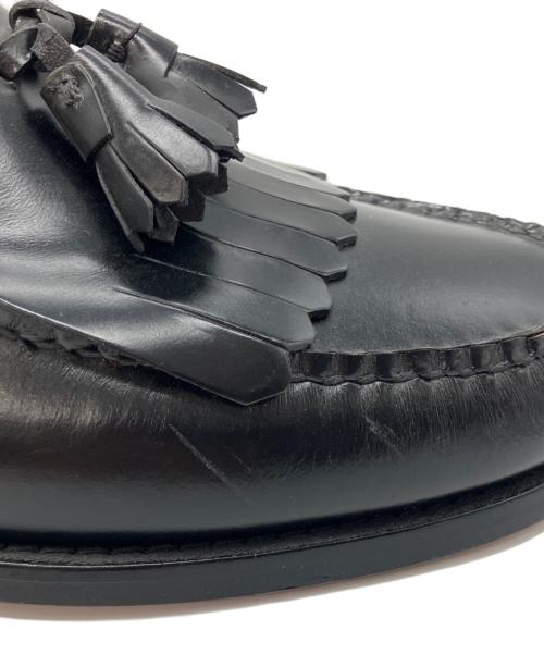 G.H.BASS&CO.（ジー・エイチ・バス・コー）G.H.BASS&CO. (ジー・エイチ・バス・コー) LAYTONタッセルキルトローファー ブラック サイズ:10　1/2の古着・服飾アイテム