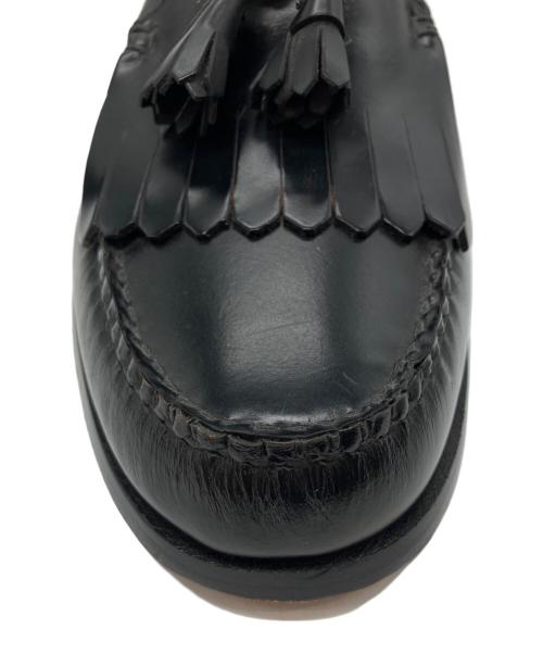 G.H.BASS&CO.（ジー・エイチ・バス・コー）G.H.BASS&CO. (ジー・エイチ・バス・コー) LAYTONタッセルキルトローファー ブラック サイズ:10　1/2の古着・服飾アイテム