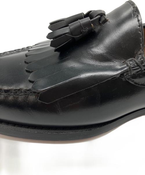 G.H.BASS&CO.（ジー・エイチ・バス・コー）G.H.BASS&CO. (ジー・エイチ・バス・コー) LAYTONタッセルキルトローファー ブラック サイズ:10　1/2の古着・服飾アイテム