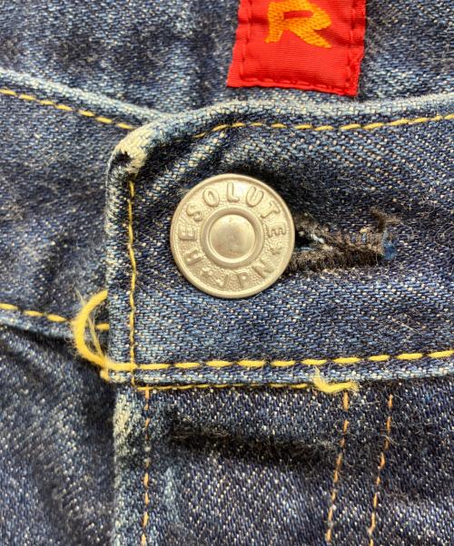 RESOLUTE（リゾルト）RESOLUTE (リゾルト) 711/デニムパンツ インディゴ サイズ:W34×L32の古着・服飾アイテム