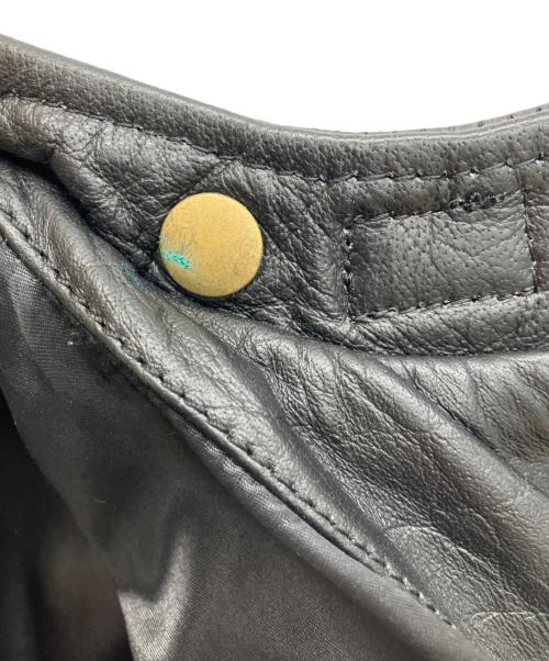 63 leathers（ロクサン レザーズ）63 leathers (ロクサン レザーズ) シングルライダースジャケット ブラック サイズ:XLの古着・服飾アイテム