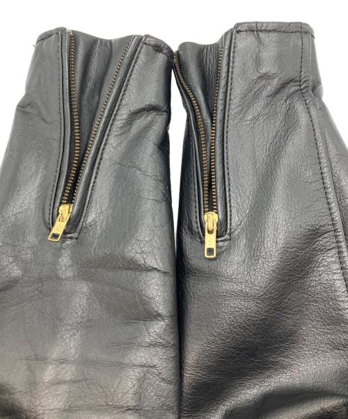 63 leathers（ロクサン レザーズ）63 leathers (ロクサン レザーズ) シングルライダースジャケット ブラック サイズ:XLの古着・服飾アイテム