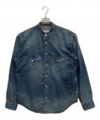 nonnativeノンネイティブ）の古着「RANCHER SHIRT COTTON 7.5oz DENIM VW」｜インディゴ