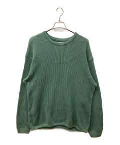 中古・古着通販】NKNIT (ンニット) mix gauge logo KNIT shirts