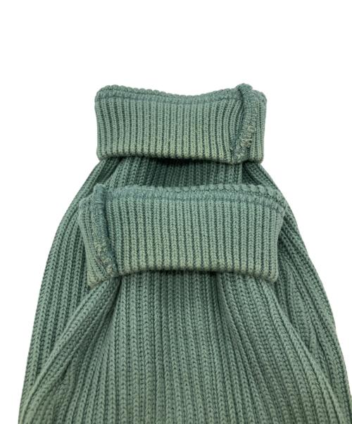 STEVEN ALAN（スティーブンアラン）STEVEN ALAN (スティーブンアラン) AZE CREW NECK KNIT-LOOSE/ニット グリーン サイズ:XLの古着・服飾アイテム