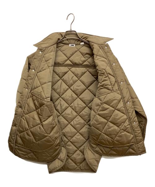 H BEAUTY&YOUTH（エイチ ビューティー&ユース）H BEAUTY&YOUTH (エイチ ビューティー&ユース) OLMETEX QUILTING OVER SHIRT/シャツジャケット キルティングジャケット ベージュ サイズ:Sの古着・服飾アイテム