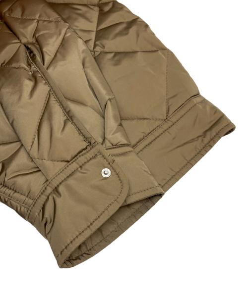 H BEAUTY&YOUTH（エイチ ビューティー&ユース）H BEAUTY&YOUTH (エイチ ビューティー&ユース) OLMETEX QUILTING OVER SHIRT/シャツジャケット キルティングジャケット ベージュ サイズ:Sの古着・服飾アイテム