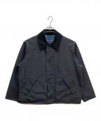 Barbour×Adam et Ropeバブアー×アダム エ ロペ）の古着「別注TRANSPORTリバーシブルジャケット　トランスポート」｜ブラック