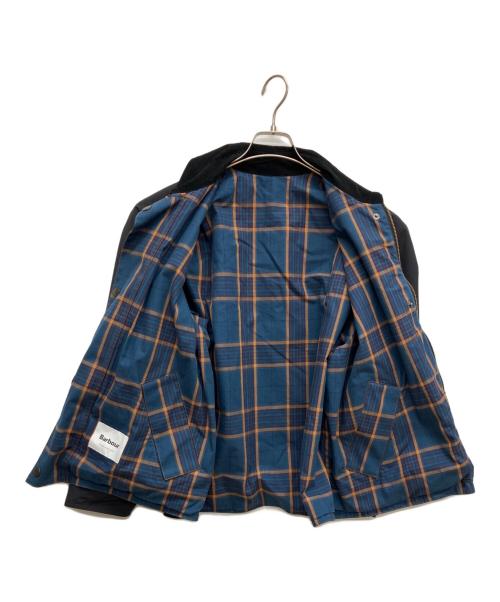Barbour（バブアー）Barbour (バブアー) Adam et Rope (アダム エ ロペ) 別注TRANSPORTリバーシブルジャケット　トランスポート ブラック サイズ:38の古着・服飾アイテム