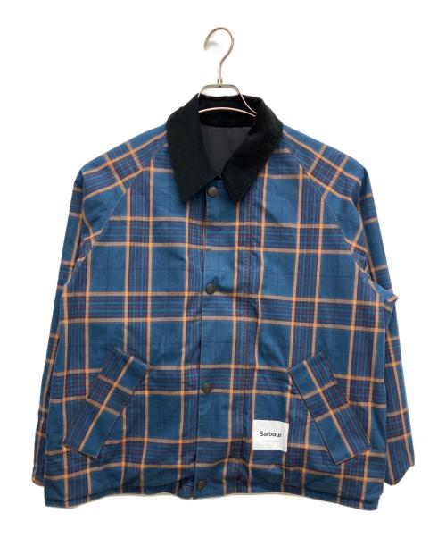 Barbour（バブアー）Barbour (バブアー) Adam et Rope (アダム エ ロペ) 別注TRANSPORTリバーシブルジャケット　トランスポート ブラック サイズ:38の古着・服飾アイテム