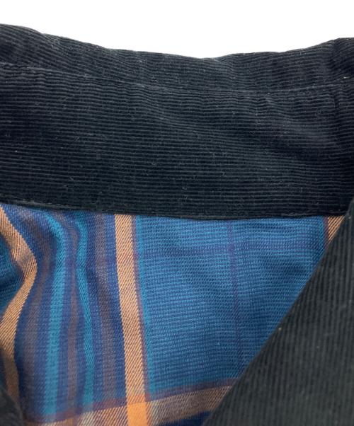 Barbour（バブアー）Barbour (バブアー) Adam et Rope (アダム エ ロペ) 別注TRANSPORTリバーシブルジャケット　トランスポート ブラック サイズ:38の古着・服飾アイテム