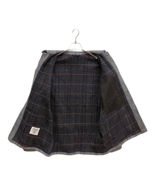 UNITED ARROWS（ユナイテッドアローズ）UNITED ARROWS (ユナイテッドアローズ) ヘリンボーン オーバーペン カバーオール グレー サイズ:Sの古着・服飾アイテム