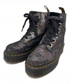 Dr.Martensドクターマーチン）の古着「MOLLY　6ホールブーツ」｜シルバー