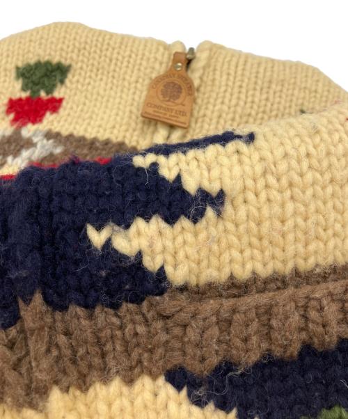 CANADIAN SWEATER（カナディアンセーター）CANADIAN SWEATER (カナディアンセーター) カウチンニットベスト ベージュ サイズ:不明の古着・服飾アイテム