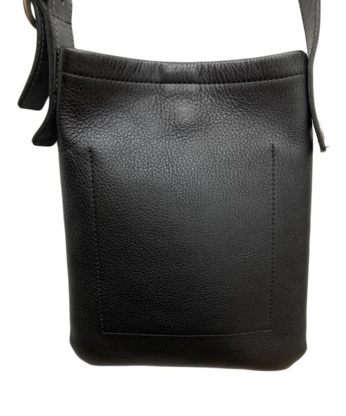 HENDER SCHEME（エンダースキーマ）HENDER SCHEME (エンダースキーマ) one side belt bag small ワン サイド ベルト バッグ スモールショルダーバッグ ブラックの古着・服飾アイテム