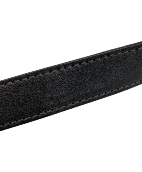 HENDER SCHEME（エンダースキーマ）HENDER SCHEME (エンダースキーマ) one side belt bag small ワン サイド ベルト バッグ スモールショルダーバッグ ブラックの古着・服飾アイテム