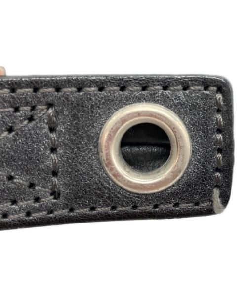 HENDER SCHEME（エンダースキーマ）HENDER SCHEME (エンダースキーマ) one side belt bag small ワン サイド ベルト バッグ スモールショルダーバッグ ブラックの古着・服飾アイテム