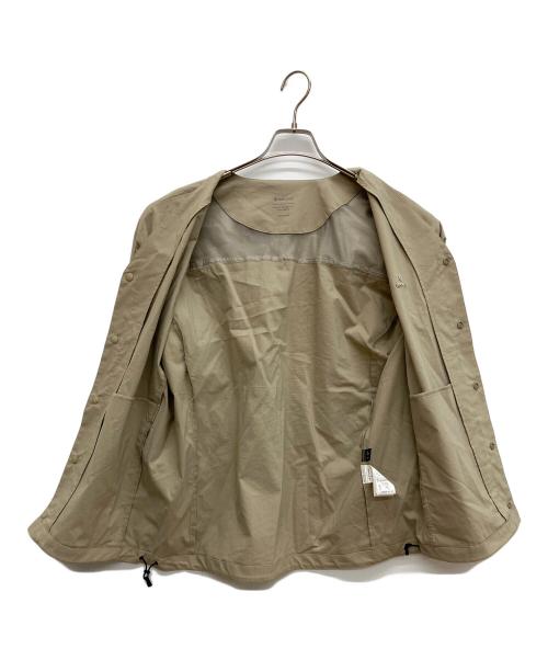 Snow peak（スノーピーク）snow peak (スノーピーク) BEAUTY&YOUTH (ビューティーアンドユース) 別注ナイロンジャケット ベージュ サイズ:Mの古着・服飾アイテム