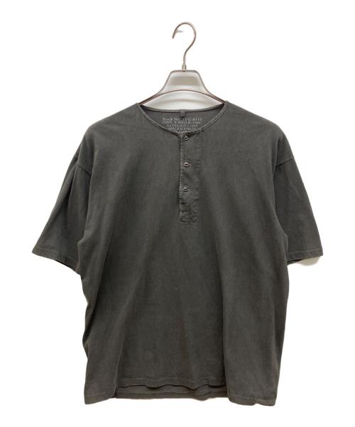 NIGEL CABOURN（ナイジェルケーボン）NIGEL CABOURN (ナイジェルケーボン) ヘンリーネックTシャツ グレー サイズ:50の古着・服飾アイテム