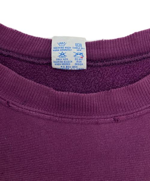 Champion REVERSE WEAVE（チャンピオン リバース ウィーブ）Champion REVERSE WEAVE (チャンピオン リバース ウィーブ) 90's刺繍タグリバースウィーブスウェット パープル サイズ:XLの古着・服飾アイテム