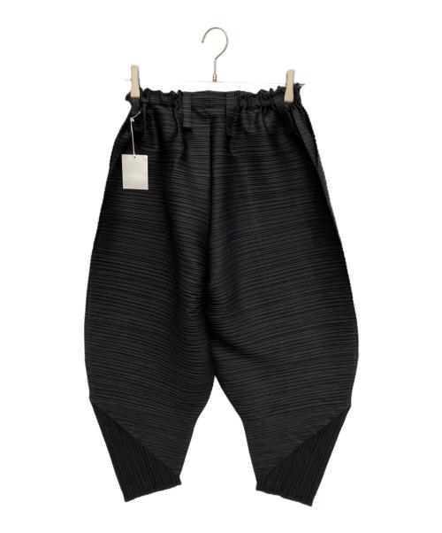 PLEATS PLEASE（プリーツプリーズ）PLEATS PLEASE (プリーツプリーズ) プリーツサルエルパンツ ブラック サイズ:3の古着・服飾アイテム