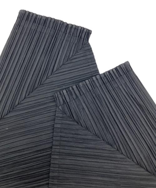 PLEATS PLEASE（プリーツプリーズ）PLEATS PLEASE (プリーツプリーズ) プリーツサルエルパンツ ブラック サイズ:3の古着・服飾アイテム