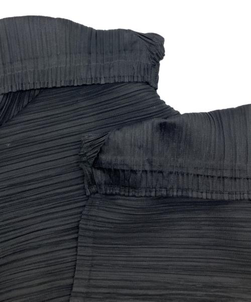 PLEATS PLEASE（プリーツプリーズ）PLEATS PLEASE (プリーツプリーズ) プリーツサルエルパンツ ブラック サイズ:3の古着・服飾アイテム