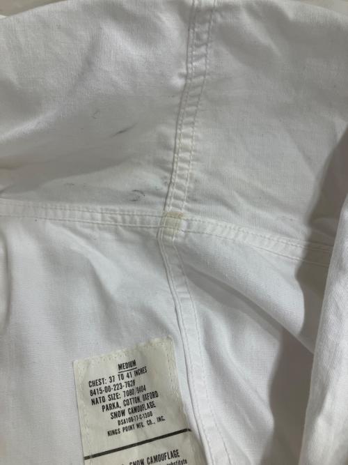 US ARMY（ユーエスアーミー）US ARMY (ユーエスアーミー) 77年製スノーパーカ ホワイト サイズ:Mの古着・服飾アイテム