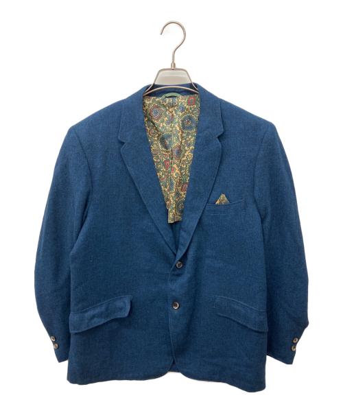 Sears（シアーズ）Sears (シアーズ) 裏地ペイズリーテーラードジャケット ネイビー サイズ:40の古着・服飾アイテム