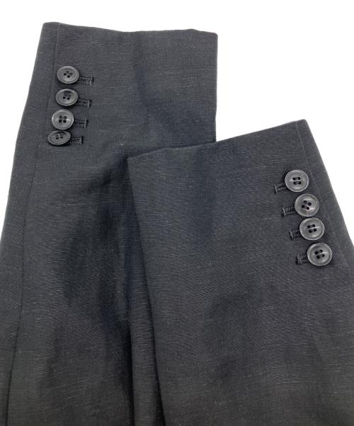 TOGA PULLA（トーガ プルラ）TOGA PULLA (トーガ プルラ) PVCビニール付ダブルコート ブラック サイズ:36の古着・服飾アイテム