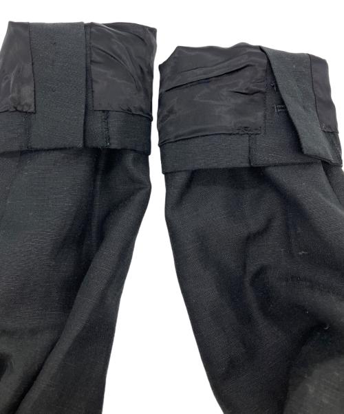 TOGA PULLA（トーガ プルラ）TOGA PULLA (トーガ プルラ) PVCビニール付ダブルコート ブラック サイズ:36の古着・服飾アイテム