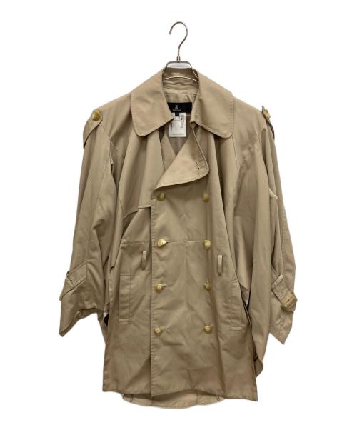 ANREALAGE（アンリアレイジ）ANREALAGE (アンリアレイジ) トレンチコート ベージュ サイズ:1の古着・服飾アイテム