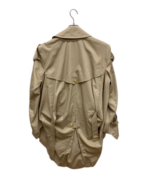 ANREALAGE（アンリアレイジ）ANREALAGE (アンリアレイジ) トレンチコート ベージュ サイズ:1の古着・服飾アイテム