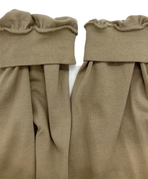 AURALEE（オーラリー）AURALEE (オーラリー) LUSTER PLAITING L/S TEE　クルーネックロングスリーブカットソー　長袖tシャツ ブラウン サイズ:5の古着・服飾アイテム