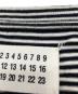 中古・古着 Maison Margiela (メゾンマルジェラ) CREW NECK BORDER TEE ブラック サイズ:Ｓ：8000円