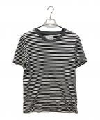 Maison Margielaメゾンマルジェラ）の古着「CREW NECK BORDER TEE」｜ブラック