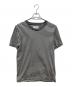 Maison Margiela（メゾンマルジェラ）の古着「CREW NECK BORDER TEE」｜ブラック