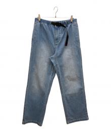 GRAMICCI（グラミチ）の古着「STRETCH DENIM REGULAR FIT PANT　ストレッチデニムレギュラーフィットパンツ」｜インディゴ