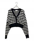 rosy monsterロージーモンスター）の古着「チェック柄カーディガン」｜ブラック