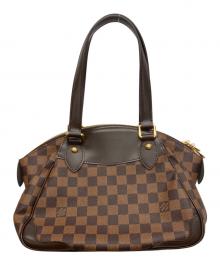LOUIS VUITTON（ルイ ヴィトン）の古着「ダミエ ヴェローナPM　ハンドバッグ」｜ブラウン